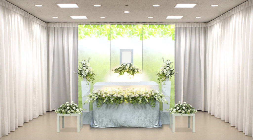 家族葬のつばさ選べる生花祭壇5